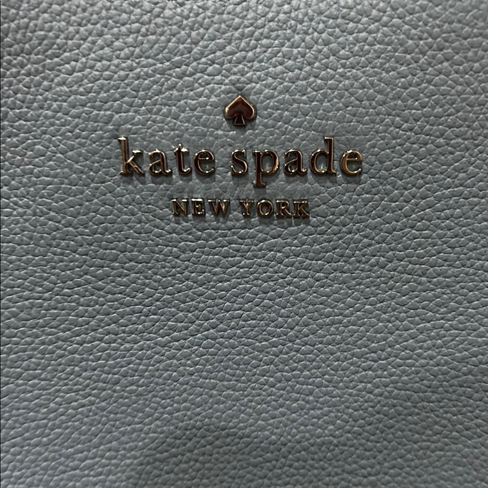 Kate Spade Blue Leather Shoulder Bag - Picture 2 of 6